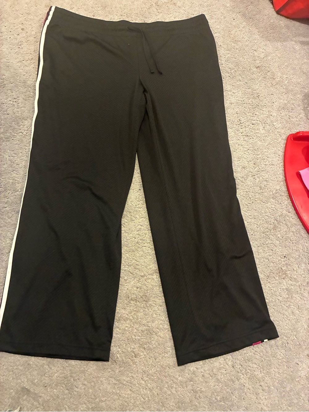 Danskin Now Black Athletic Pants with Elastic Waist